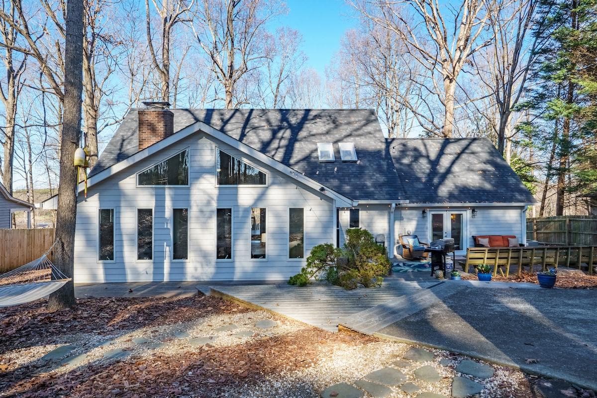 Back of Quail Cottage 